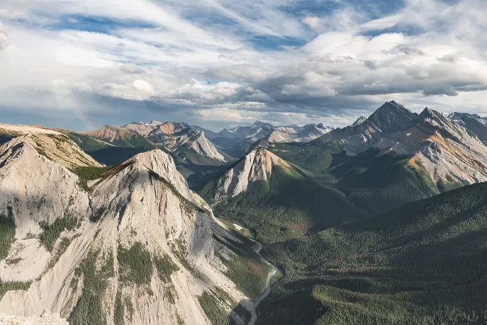 Framed Print : Panoramic Print of Sulphur Skyline, Jasper National Park