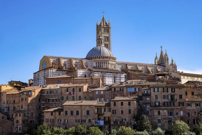 Framed Print : Panoramic View of Siena Print - Tuscany, Italy Framed Print : Panoramic View of Siena Print - Tuscany, Italy