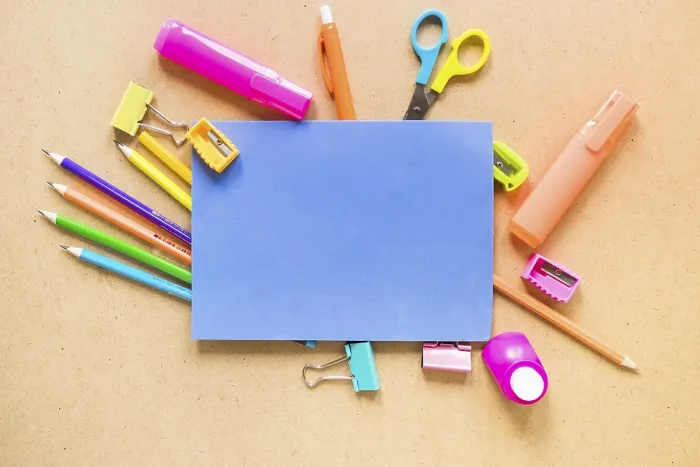 Framed Print : Paper Assorted Stationery Print Framed Print : Paper Assorted Stationery Print
