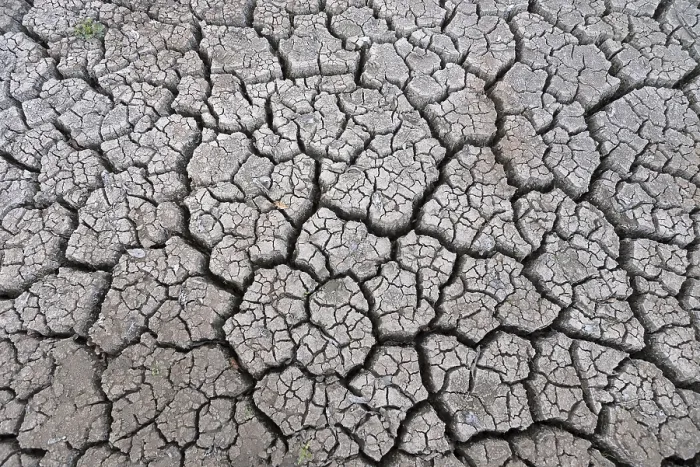 Framed Print : Parched Earth Print, Germany