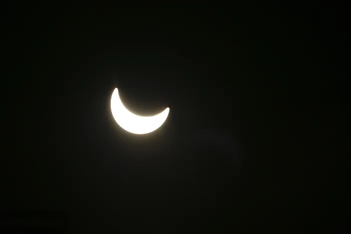 Framed Print : Partial Solar Eclipse Print, Konstanz, Germany 20.3.2015 Framed Print : Partial Solar Eclipse Print, Konstanz, Germany 20.3.2015
