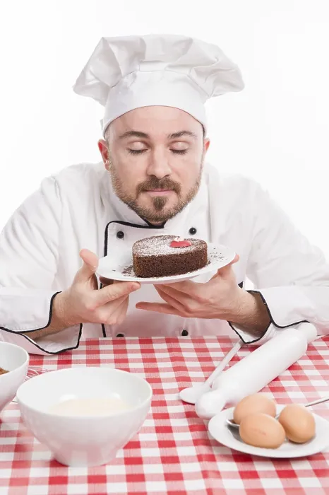 Framed Print : Pastry Chef Print