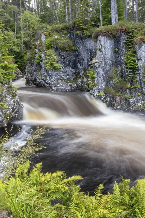 Framed Print : Pattack Falls and rapids Print, Highlands, Scotland Framed Print : Pattack Falls and rapids Print, Highlands, Scotland