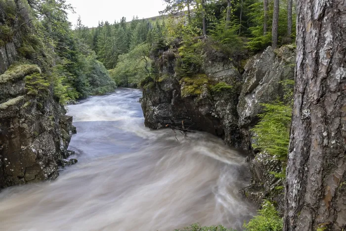 Framed Print : Pattack Falls and Rapids Print, Highlands, Scotland Framed Print : Pattack Falls and Rapids Print, Highlands, Scotland