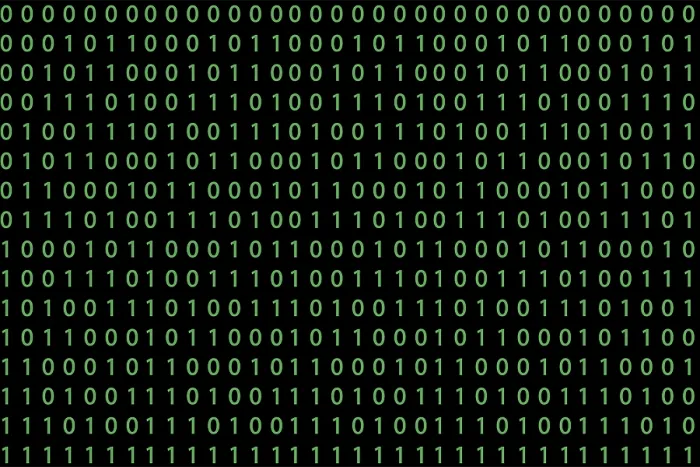 Framed Print : Binary Code Print on Dark Background Framed Print : Binary Code Print on Dark Background