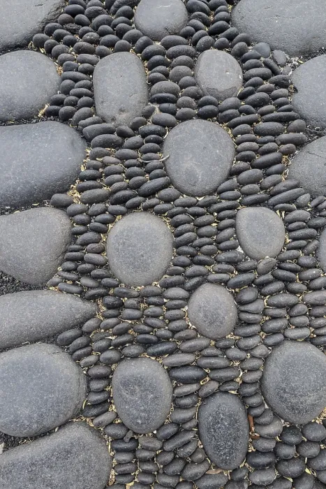 Framed Print : Pavement Pattern Print, Arrecife, Lanzarote Framed Print : Pavement Pattern Print, Arrecife, Lanzarote