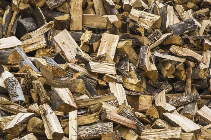 Framed Print : Print of Pile of Cut and Split Firewood Framed Print : Print of Pile of Cut and Split Firewood