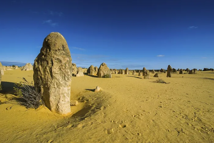 Framed Print : The Pinnacles Limestone Formations Print, Nambung National Park Framed Print : The Pinnacles Limestone Formations Print, Nambung National Park