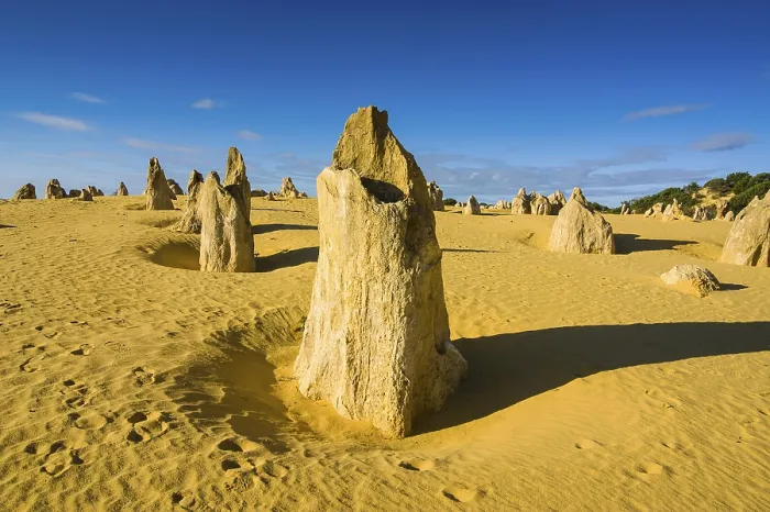 Framed Print : The Pinnacles Limestone Formations Print, Nambung National Park Framed Print : The Pinnacles Limestone Formations Print, Nambung National Park