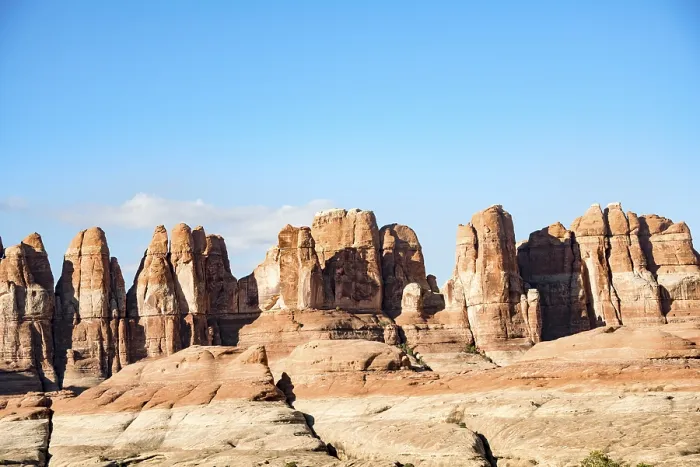 Framed Print : Pinnacles Rock Formations Print, The Needles District Framed Print : Pinnacles Rock Formations Print, The Needles District