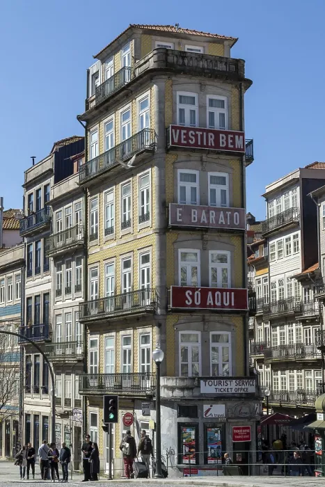 Framed Print : Porto Historic House Facade Print Framed Print : Porto Historic House Facade Print