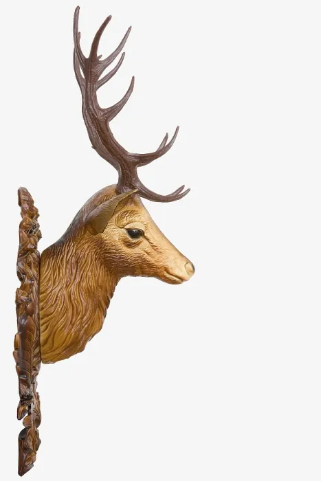 Framed Print : Plastic Deer Head Profile Print Framed Print : Plastic Deer Head Profile Print