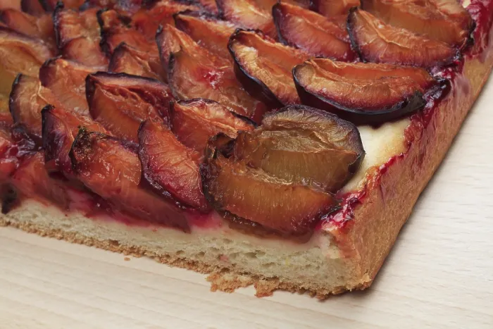 Framed Print : Plums on a Plum Cake Print Framed Print : Plums on a Plum Cake Print