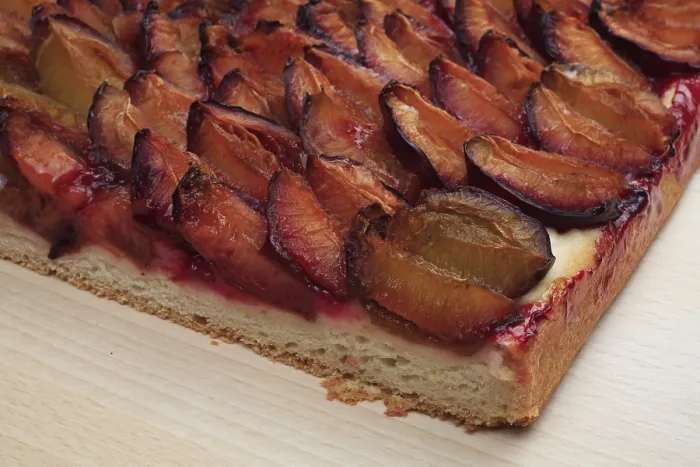 Framed Print : Plums on a Plum Cake Print