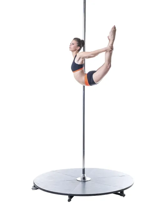 Framed Print : Pole Dance Print: Complex Element Performance Framed Print : Pole Dance Print: Complex Element Performance