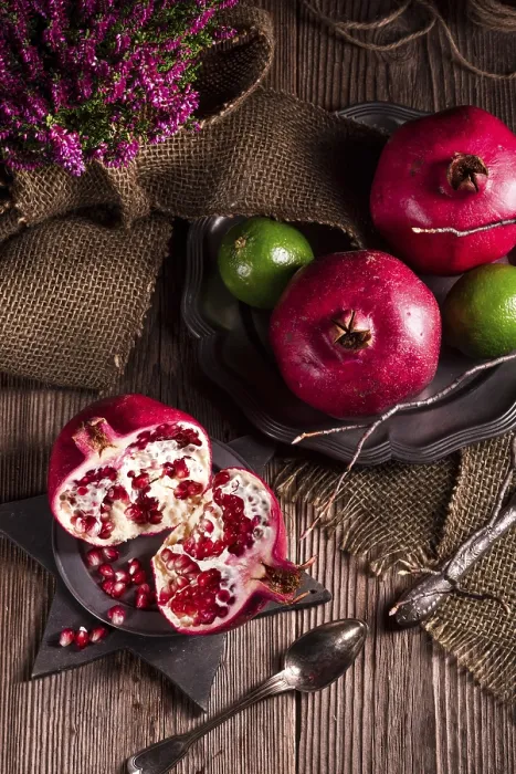 Framed Print : Pomegranate Print by ImageBROKER Framed Print : Pomegranate Print by ImageBROKER
