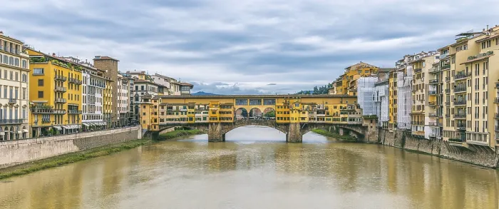 Framed Print : Ponte Vecchio Print, Florence, Italy Framed Print : Ponte Vecchio Print, Florence, Italy