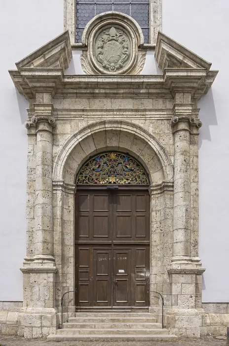 Framed Print : Portal of the Konviktskirche in Ehingen (Donau) Print Framed Print : Portal of the Konviktskirche in Ehingen (Donau) Print
