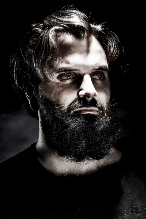 Framed Print : Portrait Man with Beard Print Framed Print : Portrait Man with Beard Print
