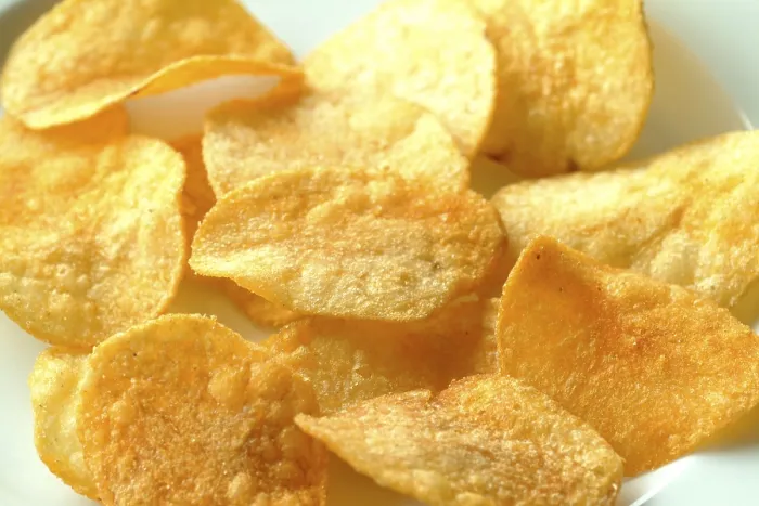 Framed Print : Print of Potato Chips Framed Print : Print of Potato Chips
