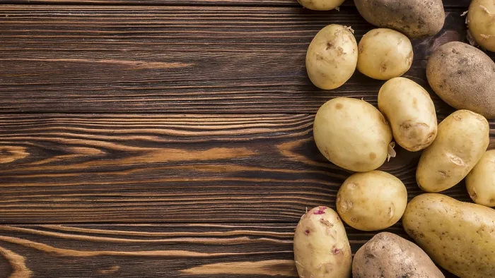 Framed Print : Potatoes Table Print Framed Print : Potatoes Table Print