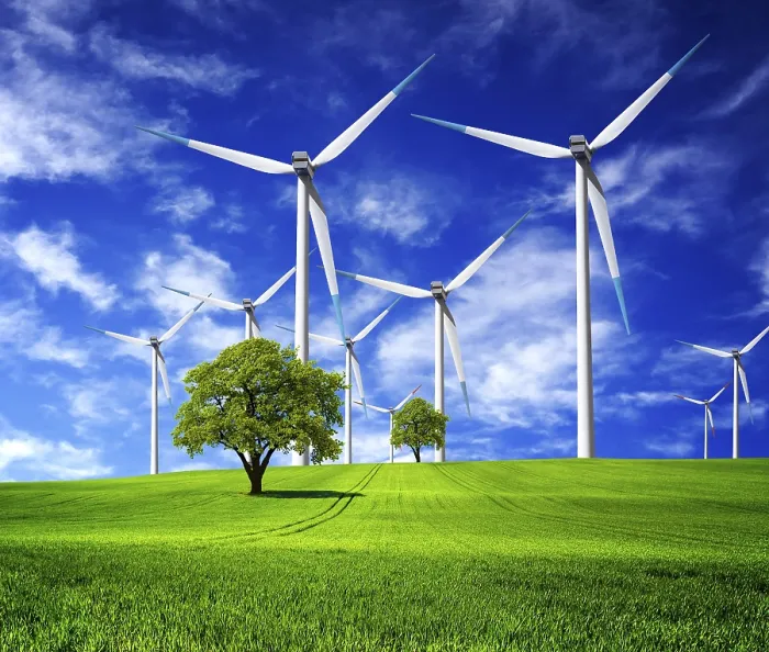 Framed Print : Power Generating Print from imageBROKER