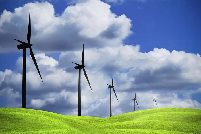 Framed Print : Wind Turbine Print Framed Print : Wind Turbine Print