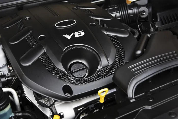 Framed Print : Modern Car Engine Print Framed Print : Modern Car Engine Print
