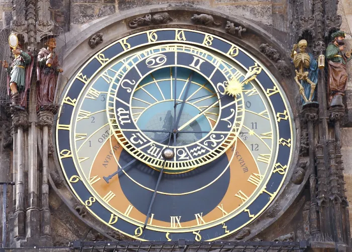 Framed Print : Print of the Prague Astronomical Clock