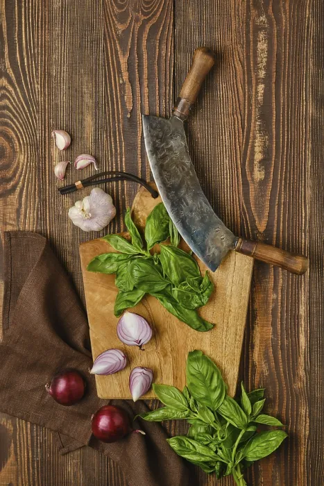 Framed Print : Preparation of Simple Rustic Salad Print Framed Print : Preparation of Simple Rustic Salad Print