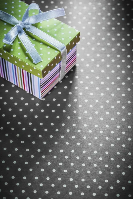 Framed Print : Vertical Print of Present Box on Red Tablecloth Framed Print : Vertical Print of Present Box on Red Tablecloth