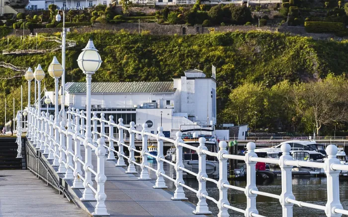 Framed Print : Princess Pier Print, Torquay, Devon, England