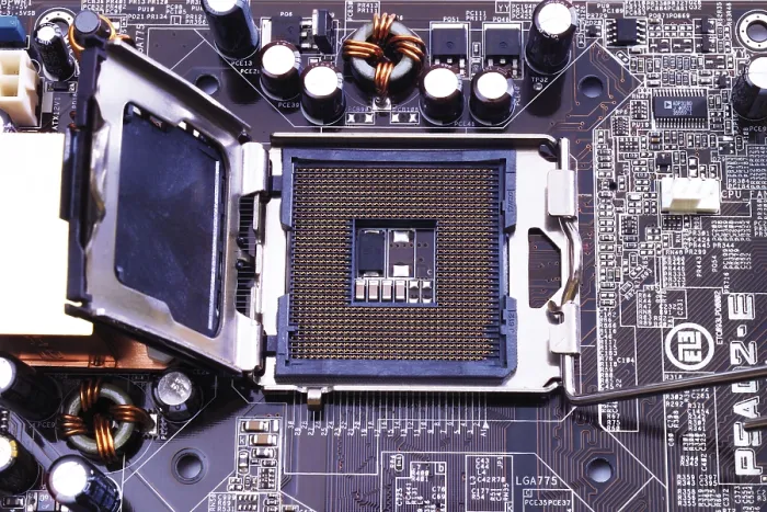 Framed Print : Motherboard Processor Print Framed Print : Motherboard Processor Print