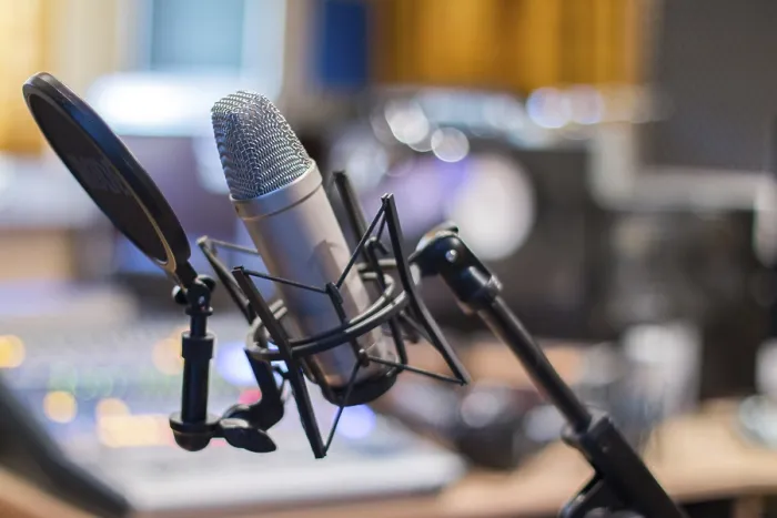 Framed Print : Professional Studio Microphone Print Framed Print : Professional Studio Microphone Print