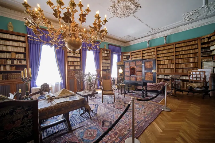 Framed Print : Puckler-Callenberg Library Print, Branitz Palace, Germany Framed Print : Puckler-Callenberg Library Print, Branitz Palace, Germany