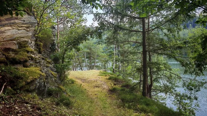 Framed Print : Hohenwarte Reservoir Trail Print, Thuringian Highlands Framed Print : Hohenwarte Reservoir Trail Print, Thuringian Highlands