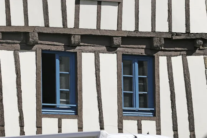 Framed Print : Half-Timbered Quimper Print