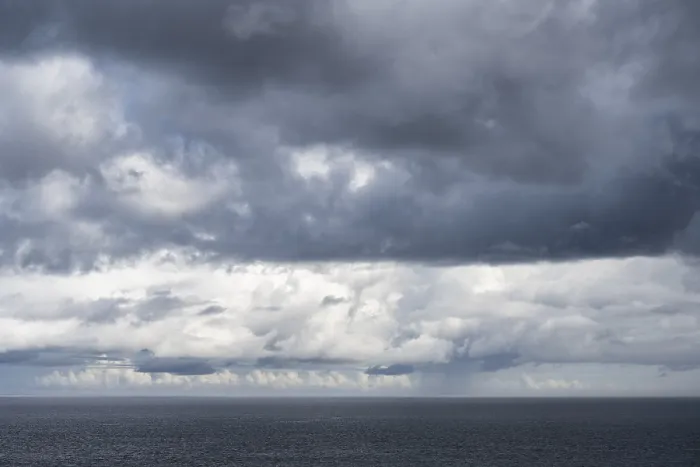Framed Print : Rain Clouds over the North Sea Print, Scotland Framed Print : Rain Clouds over the North Sea Print, Scotland