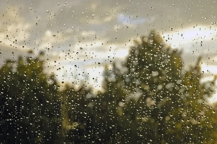 Framed Print : Raindrop on Window Pane Print, Germany