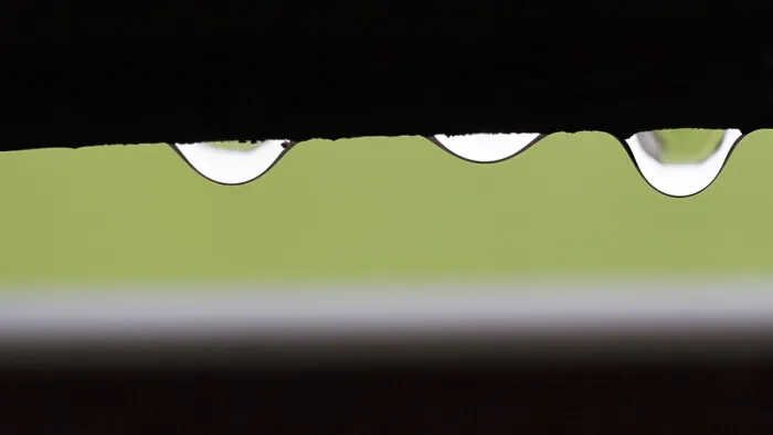 Framed Print : Three Raindrops on Window Frame Print Framed Print : Three Raindrops on Window Frame Print