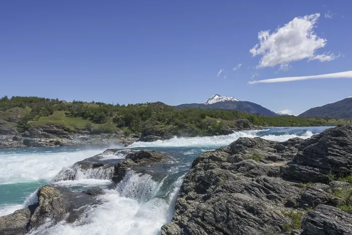 Framed Print : Cochrane Rapids of the Baker River Print, Chile Framed Print : Cochrane Rapids of the Baker River Print, Chile