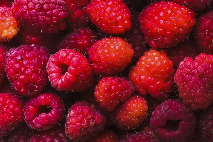 Framed Print : Raspberries Close Up Print Framed Print : Raspberries Close Up Print