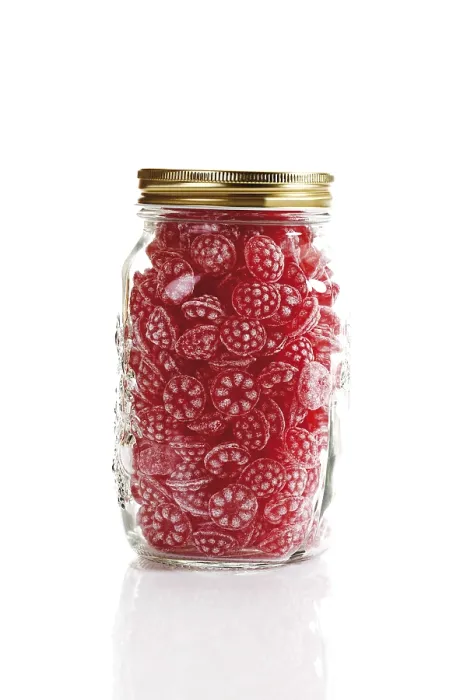 Framed Print : Raspberry Sweets Print in a Jar Framed Print : Raspberry Sweets Print in a Jar