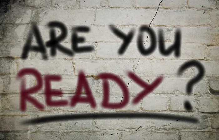 Framed Print : Are You Ready Print Concept