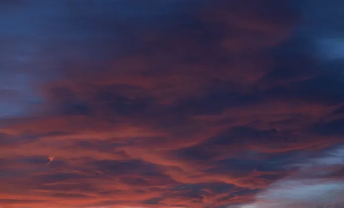 Framed Print : Red Evening Clouds Print, Bavaria, Germany Framed Print : Red Evening Clouds Print, Bavaria, Germany
