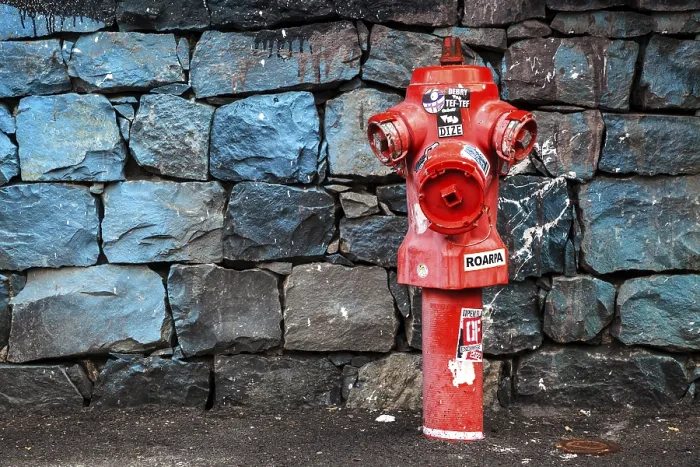 Framed Print : Red Fire Hydrant in Camara de Lobos, Madeira Print Framed Print : Red Fire Hydrant in Camara de Lobos, Madeira Print