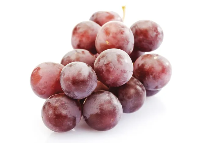 Framed Print : Red Grapes Print - Fresh Fruit Still Life