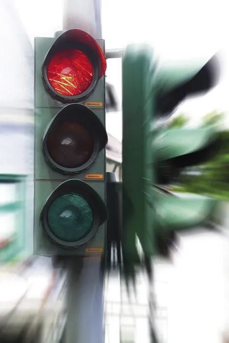 Framed Print : Red Traffic Light Print Framed Print : Red Traffic Light Print