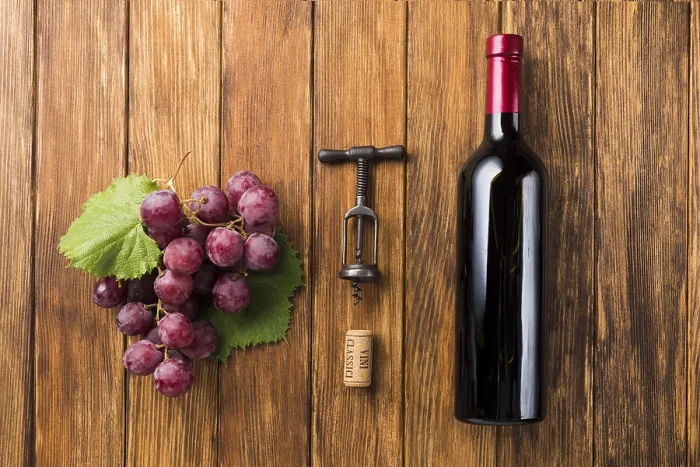Framed Print : Red Wine Components Print: Before and After Framed Print : Red Wine Components Print: Before and After