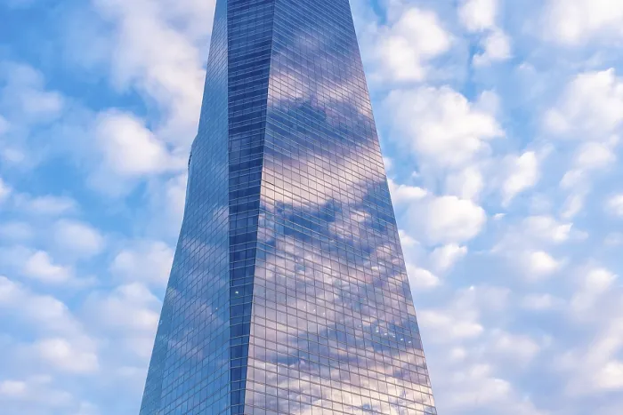 Framed Print : Reflection of Clouds in Glass Building Print Framed Print : Reflection of Clouds in Glass Building Print